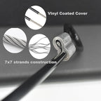 5 Pcs 4mm Wire 36 inch Vinyl Coated Stainless Steel Cable - Image 6