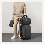 Amazon Basics 3-Piece Luggage Set, Including Carry-On Luggage, and 10" Compact - Image 3