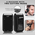 Hair Clippers for Men,3 In1 Cordless Beard Trimmer Electric Shavers,T-Blade Barber Clippers and Trimmer Set,Electric Hair Cut Machines,Men’s Grooming Kit for Gifts,for Home, Barber