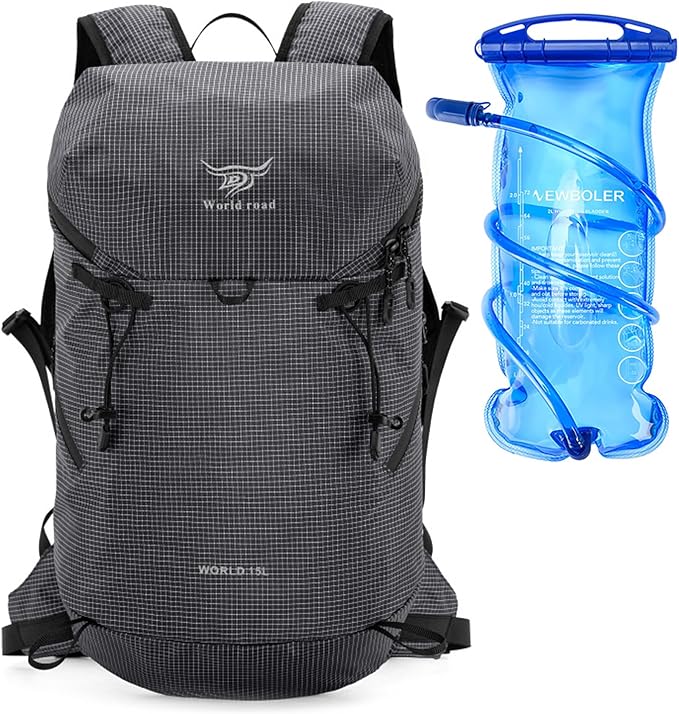 15L Hydration Backpack with 2L Water Bladder Water Backpack by Unknown