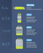BAGSMART 6 Set Compression Packing Cubes - Image 2