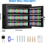 75 Keys Key Lock Box, Anti-Theft Key Cabinet - Image 2