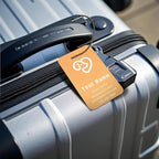 Personalized Luggage Tags, Custom Luggage Tags 4 Pack TSA Approved Double Sided - Image 2