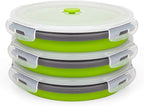 CARTINTS 1200ml Large Collapsible Meal Prep Containers, Reusable Silicone Food by CARTINTS