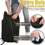 Backpack Laundry Bag, 115L Heavy Duty Extra Large College Laundry Backpack - Image 5