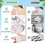 Extra Large Beach Bags for Women, Waterproof Sandproof Beach Tote Bag Zipper - Image 7