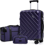 Luggage Sets 3 Piece, Suitcases by Eeeza