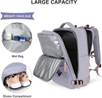 coowoz Large Travel Backpack For Women Men, Carry On Backpack Flight Approved - Image 4