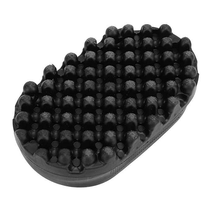 Curling Hair Brush, Rubber Afro Comb Twisted Tool, Washable Oval Ergonomic Design for Men and Women, Home Salon Styling