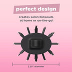 INFINITIPRO BY CONAIR The Knot Dr. All-in-One Travel Friendly Oval Dryer Brush, Hair Dryer & Volumizer, Hot Air Brush