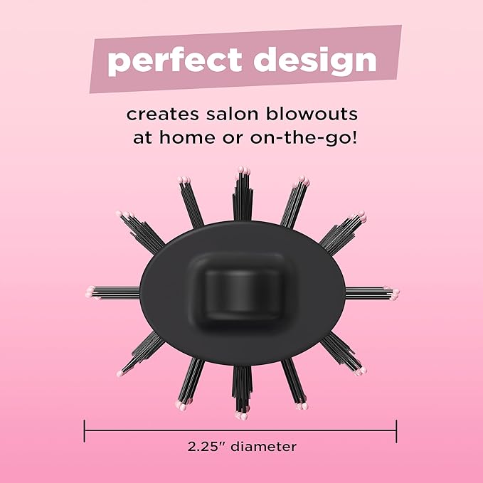 INFINITIPRO BY CONAIR The Knot Dr. All-in-One Travel Friendly Oval Dryer Brush, Hair Dryer & Volumizer, Hot Air Brush