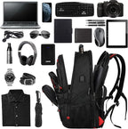 17.3 Laptop Backpack, Extra Large Travel laptop Backpack - Image 4