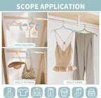Foldable Travel Hangers, Closets | Lightweight Plastic Hanger Set - Image 3