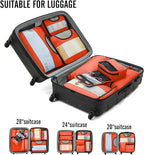 Veken 8 Set Packing Cubes for Travel Essentials, Suitcase Organizer Bags in 4 - Image 6