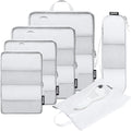 BAGAIL 6 Set Ultralight Compression Packing Cubes Packing Organizer by BAGAIL