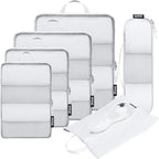 BAGAIL 6 Set Ultralight Compression Packing Cubes Packing Organizer by BAGAIL