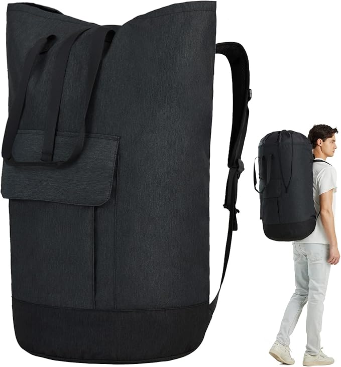 Laundry Backpack Bag 115L, Heavy Duty Laundry Bags by Azhido