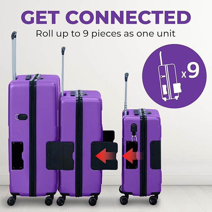 Tach V3.1 Hard Shell 3 Piece Luggage Set - Image 5