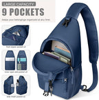 Crossbody Bags for Women Men Trendy Sling Bag Bakpack Casual Chest Bag - Image 3