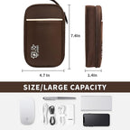 Travel Cable Organizer Bag Pouch Electronic Accessories Carry Case Portable - Image 4