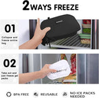 Small Cooler Bag Freezable Lunch Bag - Image 3