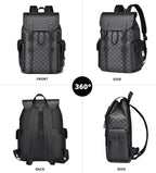 KingTo Laptop Backpack for Men Luxury Anti-Theft Travel Backpack Casual - Image 3