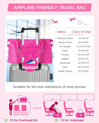 Overnight Bag for Kids Teen Girls Weekender Dance Bag Birthday Graduation Gifts - Image 7