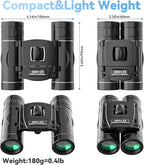 300x25 Binoculars for Adults and Kids, High Powered Mini Pocket Binoculars - Image 2
