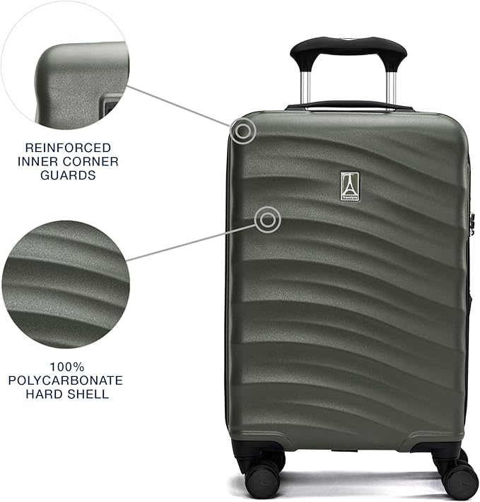 Travelpro Maxlite Air V2 Hardside Expandable Carry on Luggage, 8 Spinner Wheels - Image 3