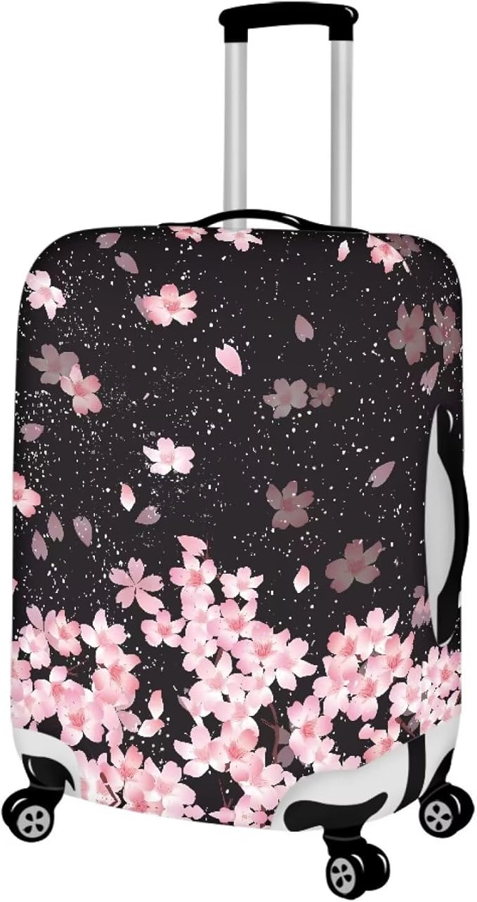 Cherry Blossom Luggage Covers Protector Elastic Trolley Baggage Case Fit 18-21 - Image 2