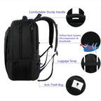 18 Inch Laptop Backpack (18 Inch / Deep Black)