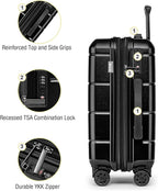 KYME Carry On Luggage 22x14x9 Airline Approved Expandable - Image 6