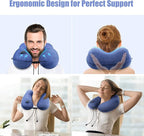 urophylla Inflatable Travel Neck Pillow - Image 2