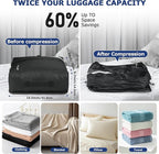 TPU Vacuum Bag for Travel, 70D Nylon Reusable Compression Bag - Image 3