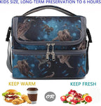 FlowFly Double Decker Cooler Insulated Lunch Bag Large Tote - Image 2