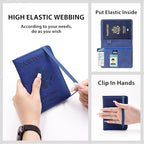 Melsbrinna Premium Leather Passport Holder Covers Case, Waterproof Rfid - Image 2