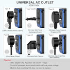 Universal Travel Adapter, PD 35W 7 in 1 International Power Plug Adapter - Image 6