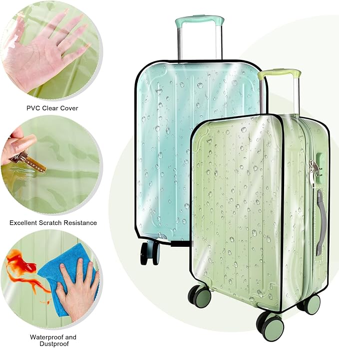 Thicken Clear Luggage Cover Protector - Image 7
