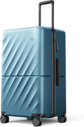 Trunk Luggage 26 Inch, Medium Checked Luggage by NINETYGO