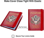 Passport Holder for Travel Passport Cover for Men Passport Wallet Case - Image 4
