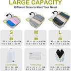 Cipway Compression Packing Cubes Mesh, Lightweight Luggage Organizer Bags - Image 4