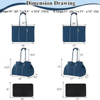 QOGiR Neoprene Multipurpose Beach Bag Tote - Image 5
