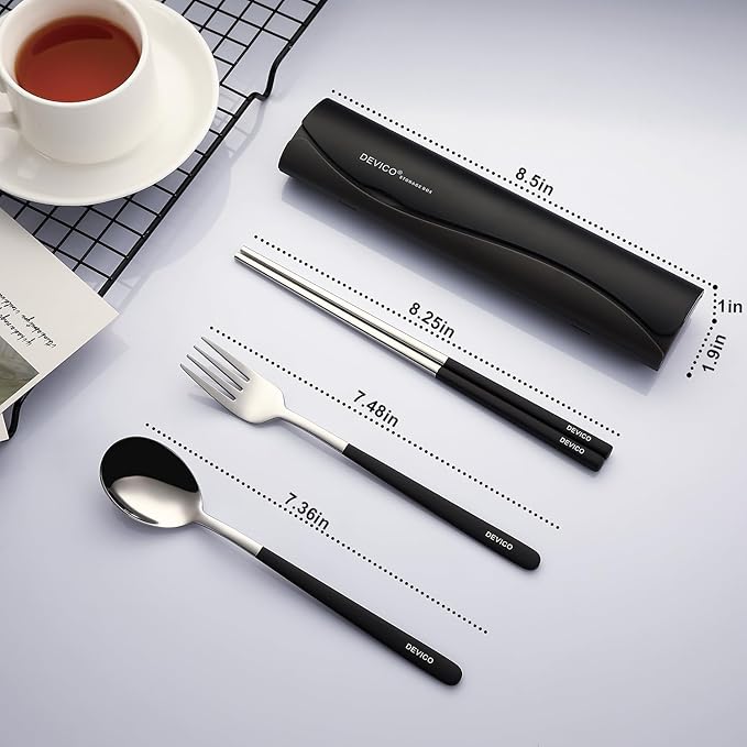 DEVICO Portable Travel Utensils - Image 2