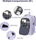 MATEIN College School Backpack for Women, 17 Inch Large College Laptop Bookbag - Image 9