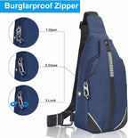 WATERFLY Small Crossbody Sling Backpack Anti Theft Backpack - Image 3