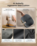 ProtoArc Seat Cushion, Office Chair Cushion - Image 7