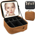 Travel Makeup Bag for Women and Makeup Artists Cosmetic Organizer Large Makeup by MORMIDTravelMakeupBag