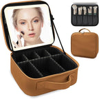 Travel Makeup Bag for Women and Makeup Artists Cosmetic Organizer Large Makeup by MORMIDTravelMakeupBag