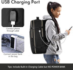 MOMUVO Travel Backpack for Women, Carry On Backpack Airline Approved - Image 3