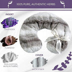 Sonoma Lavender Luxury Lavender Heatable/Chillable Neck Pillow, Microwaveable - Image 4